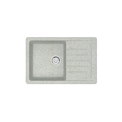 12789 Мойка матовая Модель 16/Q10 (светло-серый) Карельский камень